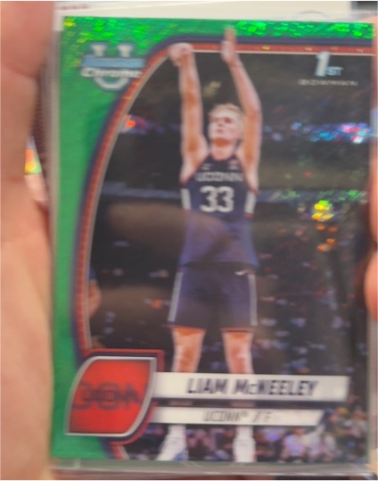 2024 Bowman Chrome University #52 Liam McNeeley — front
