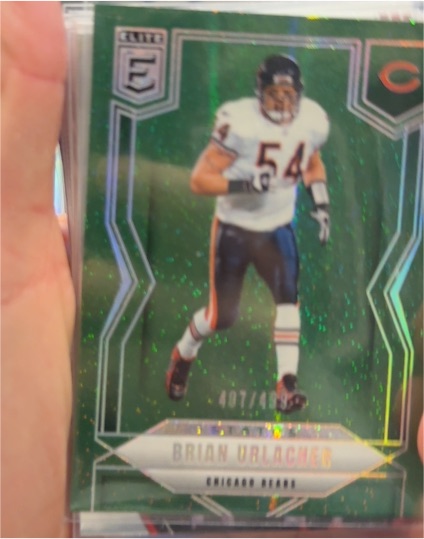2025 Panini Donruss Elite #49 Brian Urlacher Aspirations Shimmer — front