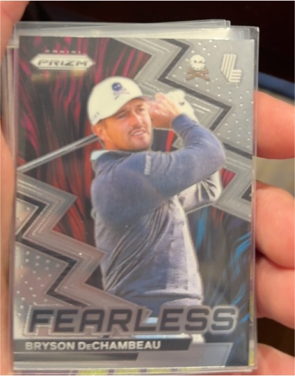 2024 Panini Prizm LIV Golf #12 Bryson DeChambeau Fearless — front