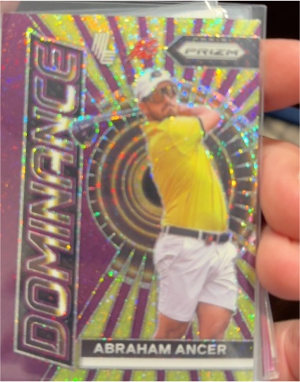 2024 Panini Prizm LIV Golf Dominance #7 Abraham Ancer — front