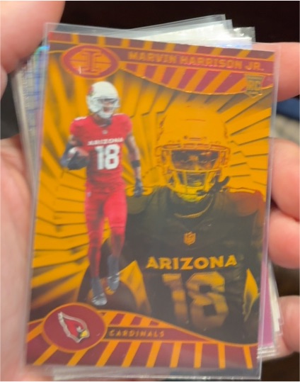 2024 Panini Illusions #3 Marvin Harrison Jr. — front
