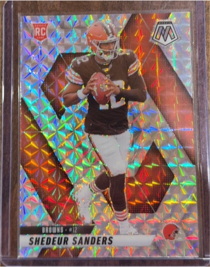 2025 Panini Mosaic #302 Shedeur Sanders — front