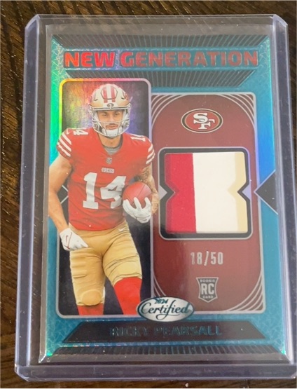 2024 Panini Certified New Generation #NGS-RP Ricky Pearsall — front
