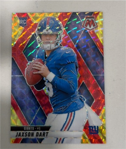 2025 Panini Mosaic #362 Jaxson Dart — front