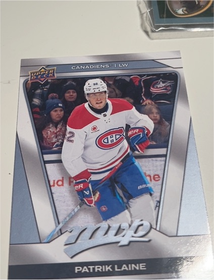 2025-26 Upper Deck MVP #104 Patrik Laine — front