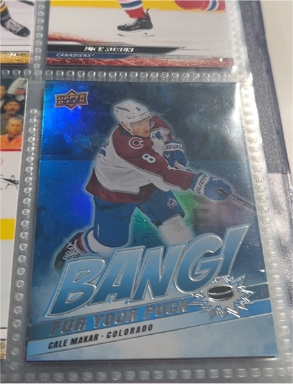 2024-25 Upper Deck Series 2 #BP-18 Cale Makar — front