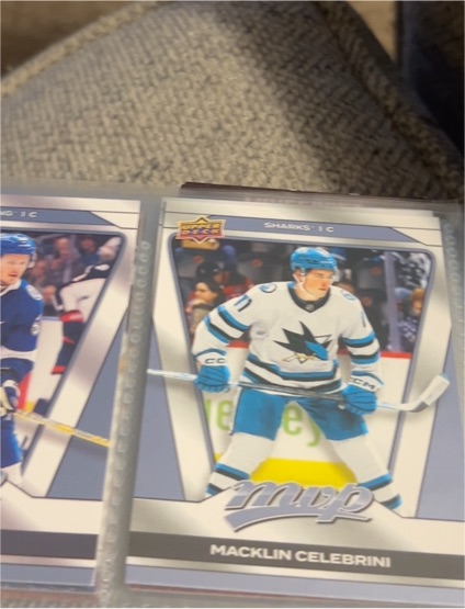 2025-26 Upper Deck MVP #17 Macklin Celebrini — front