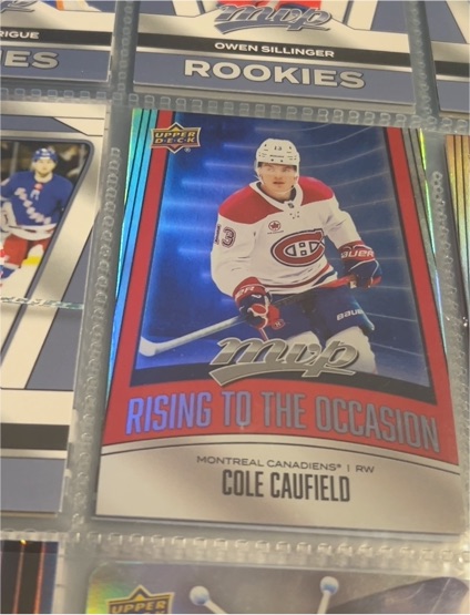 2025-26 Upper Deck MVP #RO-13 Cole Caufield — front