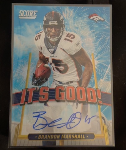 2025 Panini Score It's Good! Brandon Marshall — front