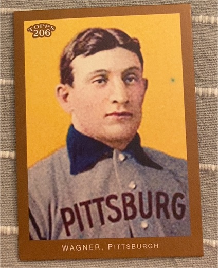 2002 Topps 206 #206 Honus Wagner — front