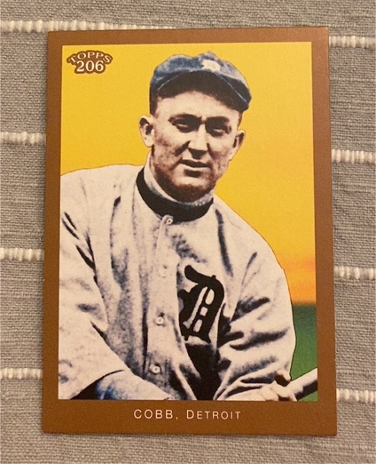 2009 Topps 206 #66 Ty Cobb — front