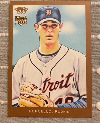 2009 Topps 206 Bronze #72 Rick Porcello — front