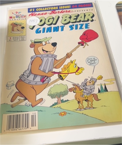 Yogi Bear Giant Size #1 (1992) Harvey Classics — front