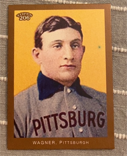 2002 Topps 206 #206 Honus Wagner — front