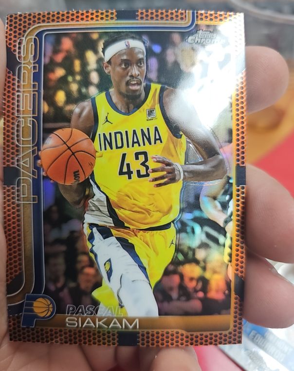 2025-26 Topps Chrome #1 Pascal Siakam — front