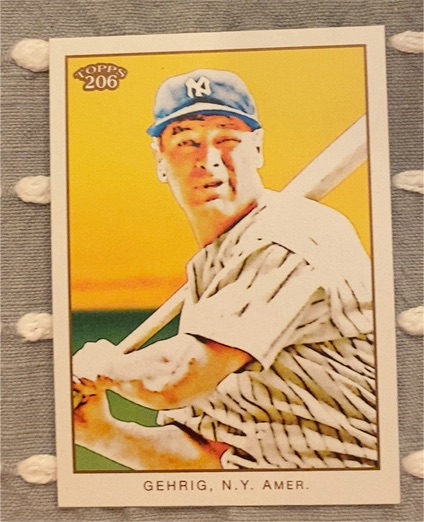 2009 Topps 206 #271 Lou Gehrig — front