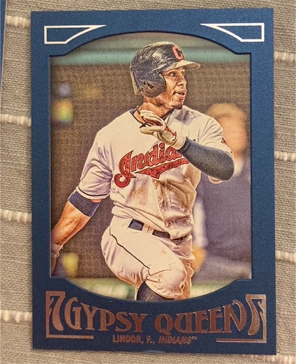 2016 Topps Gypsy Queen #71 Francisco Lindor — front