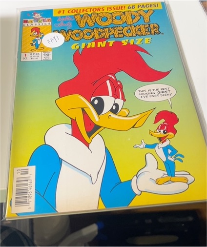 Woody Woodpecker #1 Harvey Comics Classics 1991 — front