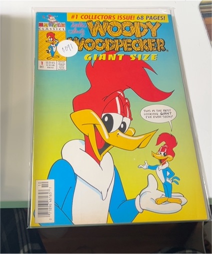 Woody Woodpecker Giant Size #1 (Harvey Comics 1992) — front