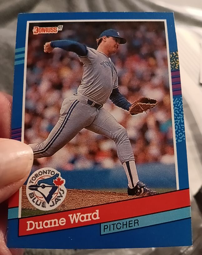 1991 Donruss #92 Duane Ward — front