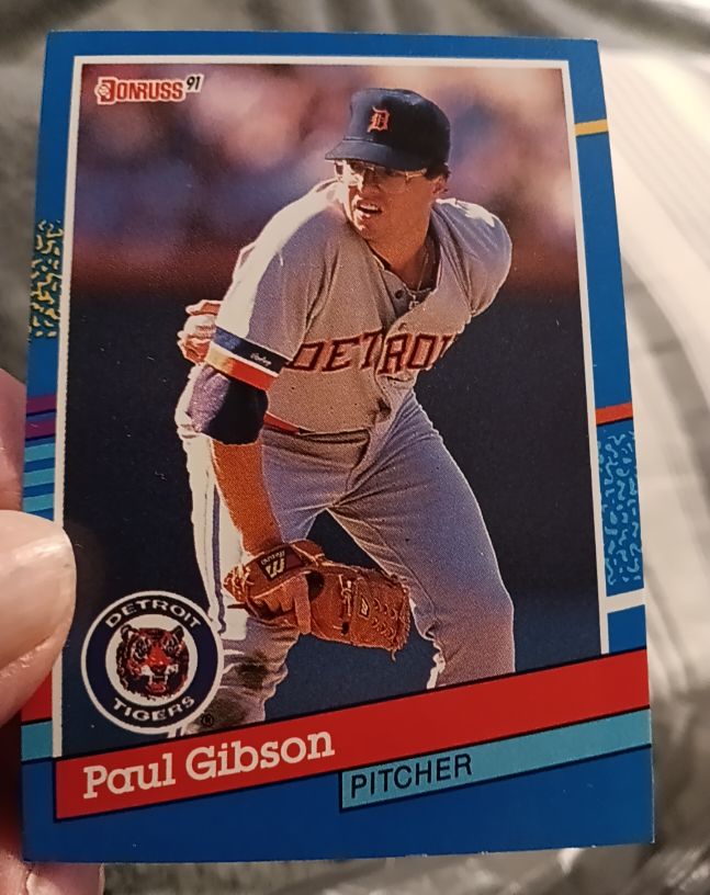 1991 Donruss #353 Paul Gibson — front
