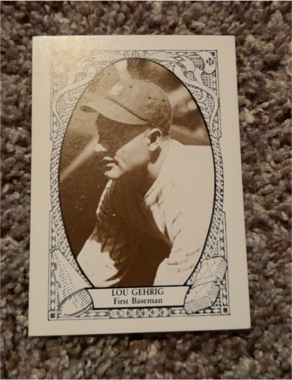 1979 TCMA 1927 New York Yankees #2 Lou Gehrig — front
