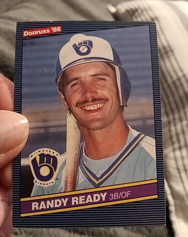 1986 Donruss #481 Randy Ready — front