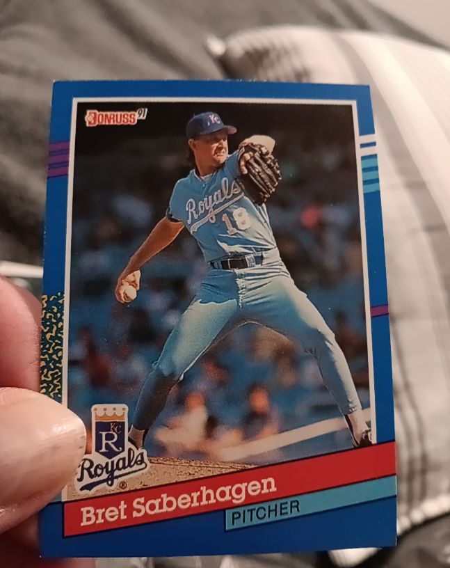 1991 Donruss #88 Bret Saberhagen — front