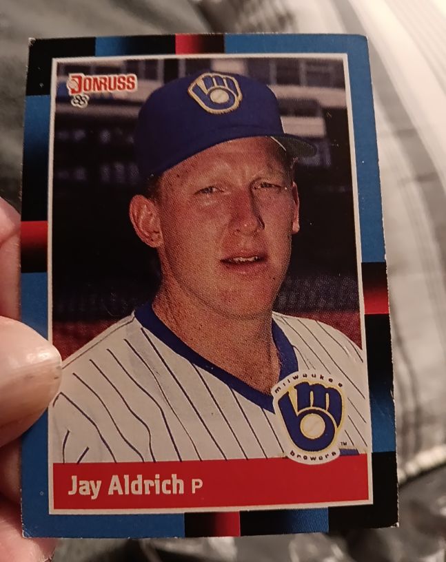 1988 Donruss #460 Jay Aldrich — front