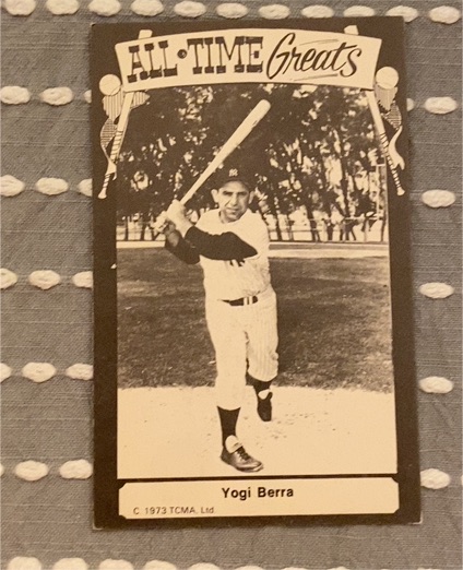 1973 TCMA All-Time Greats Yogi Berra — front