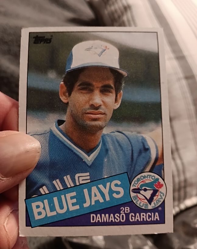 1985 Topps #645 Damaso Garcia — front