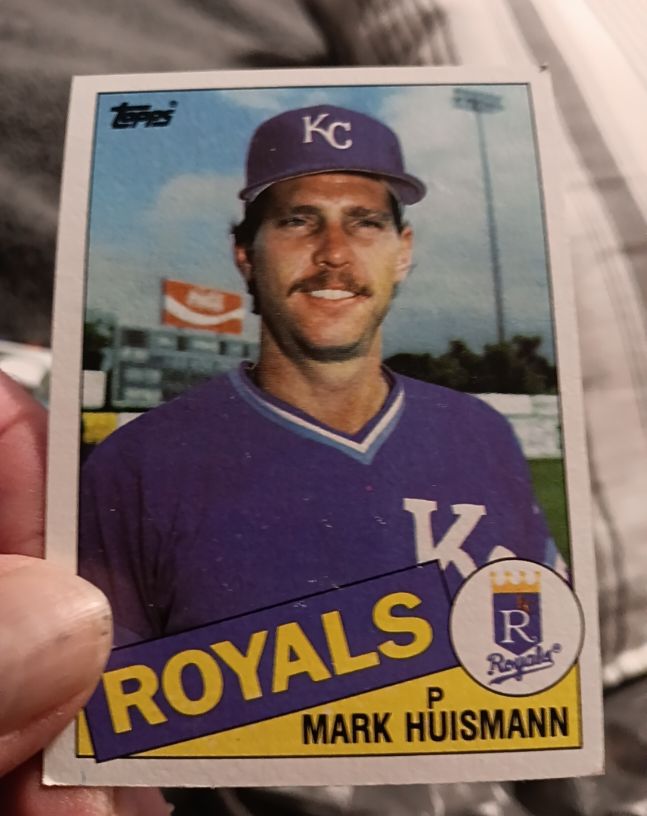 1985 Topps #644 Mark Huismann — front