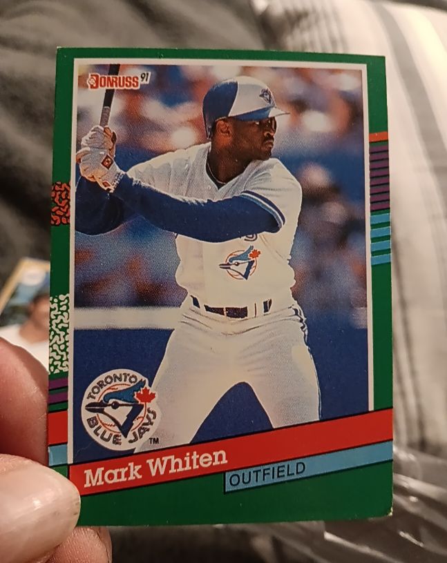 1991 Donruss #607 Mark Whiten — front