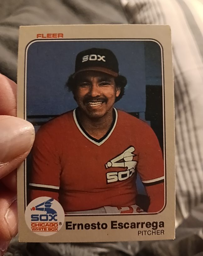 1983 Fleer #234 Ernesto Escarrega — front