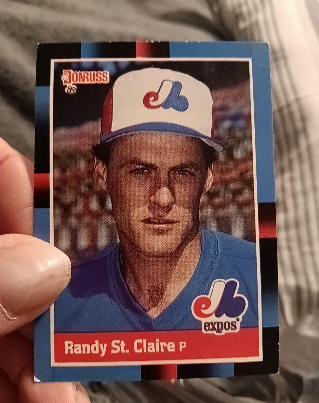 1988 Donruss #426 Randy St. Claire — front