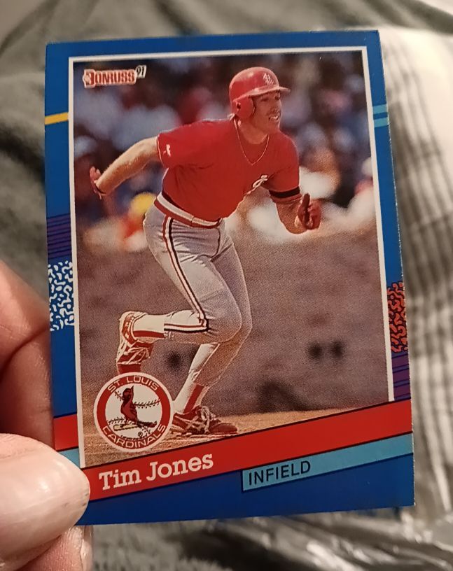 1991 Donruss #66 Tim Jones — front