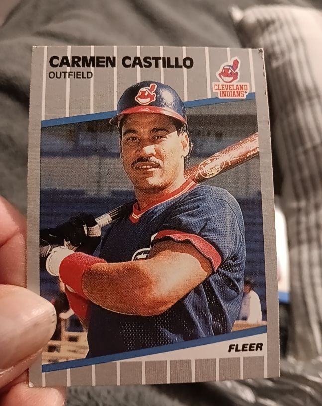 1989 Fleer #401 Carmen Castillo — front