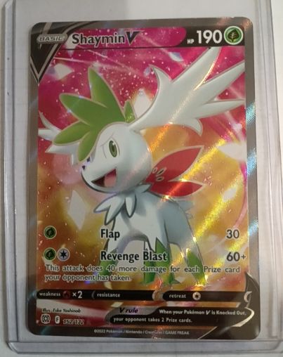 2022 Pokémon Brilliant Stars #152 Shaymin V — front