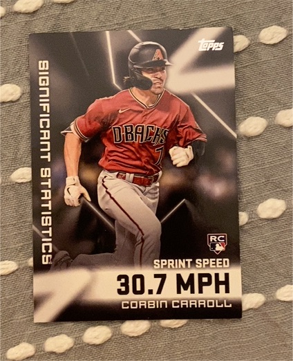 2023 Topps Series 2 #SS-15 Corbin Carroll Significant Statistics — front