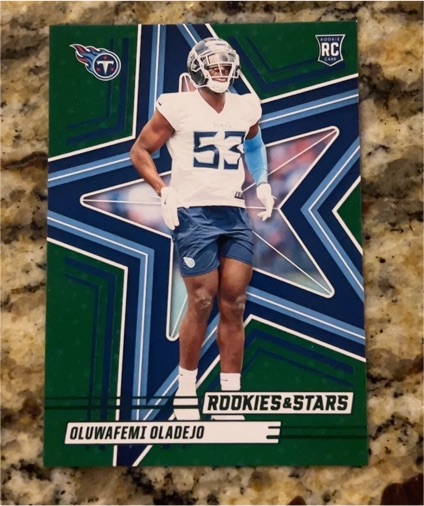 2025 Panini Rookies & Stars #165 Oluwafemi Oladejo — front