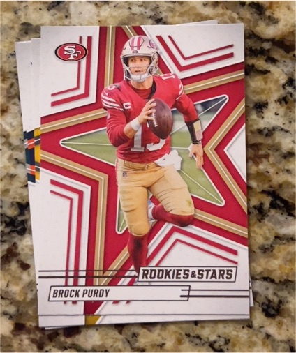 2025 Panini Rookies & Stars #20 Brock Purdy — front