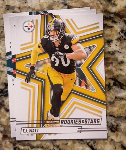 2025 Panini Rookies & Stars #62 T.J. Watt — front