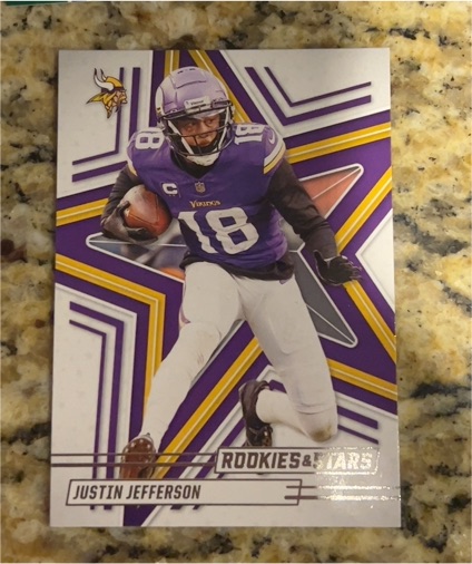 2025 Panini Rookies & Stars #75 Justin Jefferson — front