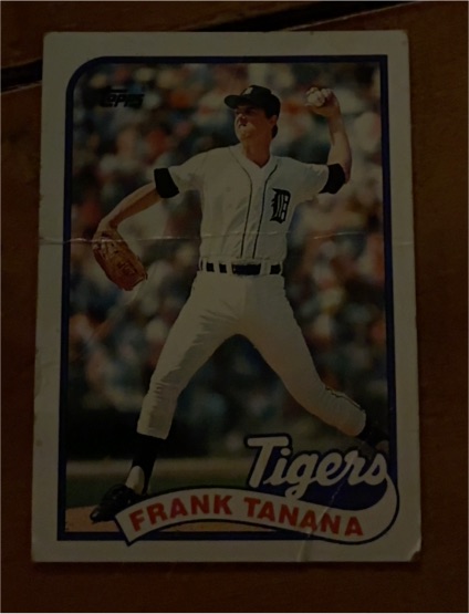 1989 Topps #603 Frank Tanana — front