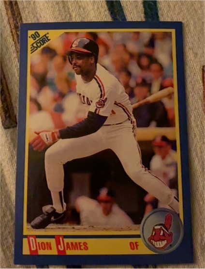 1990 Score #514 Dion James — front