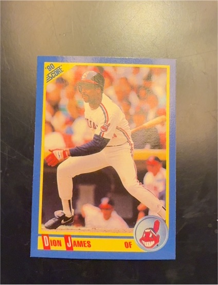 1990 Score #130 Dion James — front