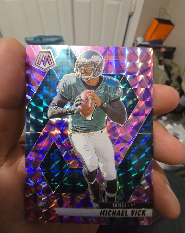 2020 Panini Mosaic #M Michael Vick — front