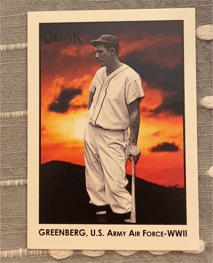 2011 Tristar Obak T212 Mini #21 Hank Greenberg — front