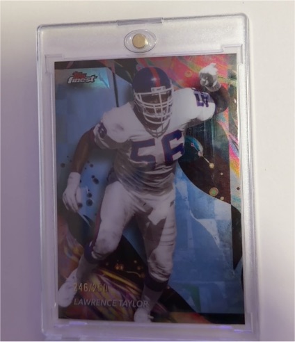 2024 Topps Finest #138 Lawrence Taylor — front