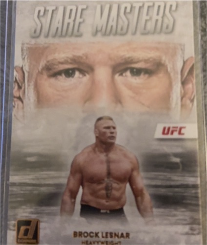 2023 Donruss UFC #8 Brock Lesnar Stare Masters — front